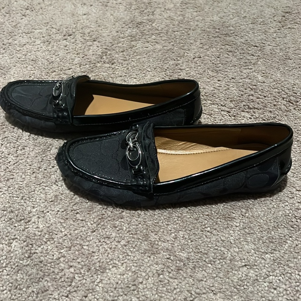 Coach black flats. Size 7.5 - Picture 4 of 8